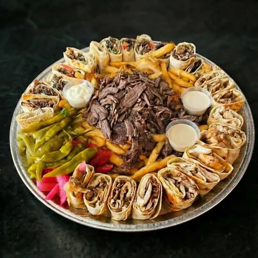 Beef Fam Platter from AL Chick