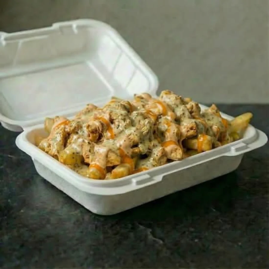 Chicken on the Fries from AL Chick