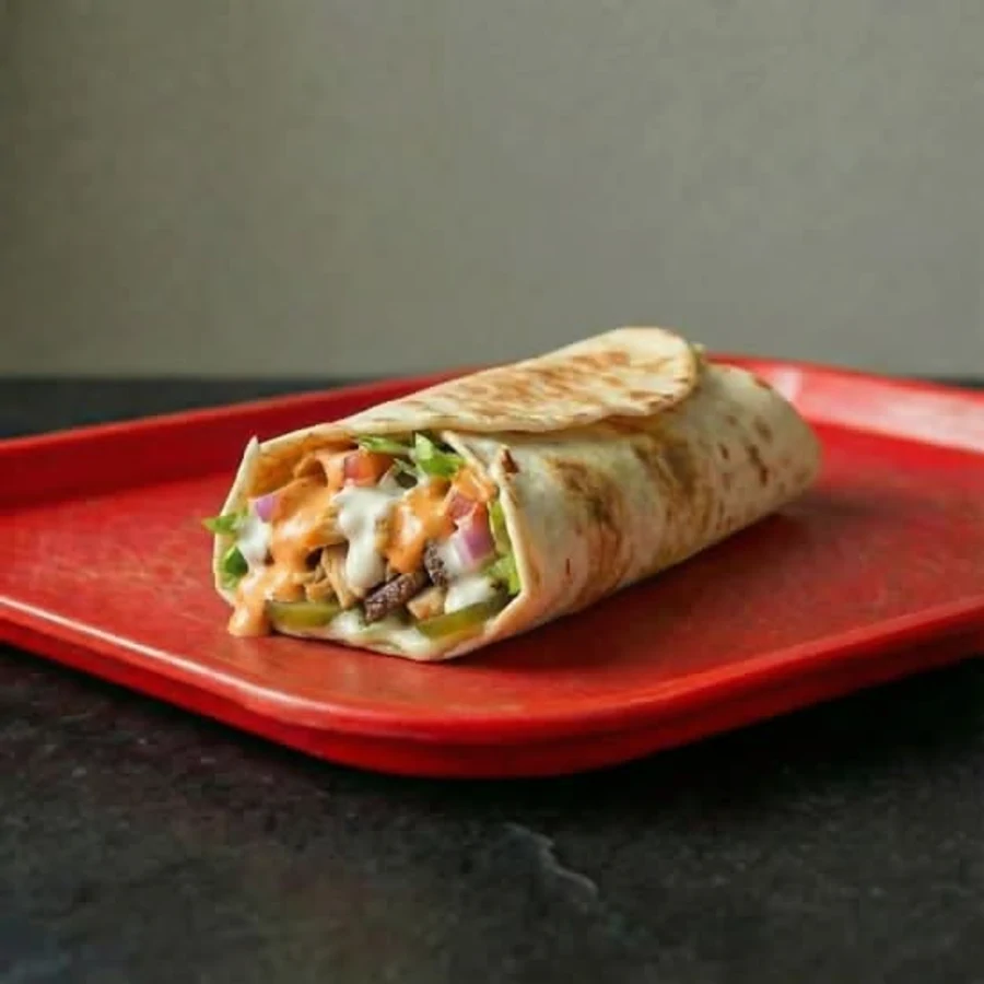 Chicken & Beef Club Shawarma Wrap from AL Chick